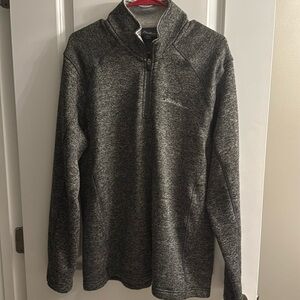 Eddie Bauer fleece quarter zip size large